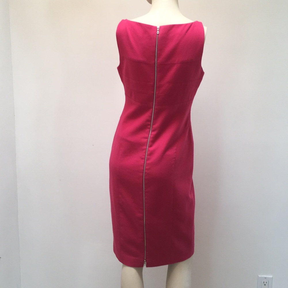 🌈✨Narciso Rodriguez Rose Cotton Sheath Dress 42💝 - Picture 4 of 8
